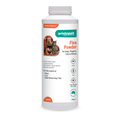 AristoPet Flea Powder for Dog Puppy Cat Kitten 